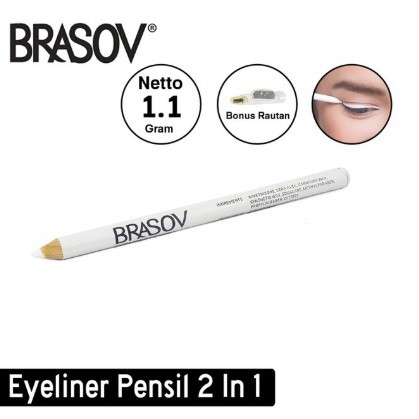 BRASOV - Eyeliner Pencil 1.1 gr Halal Waterproof