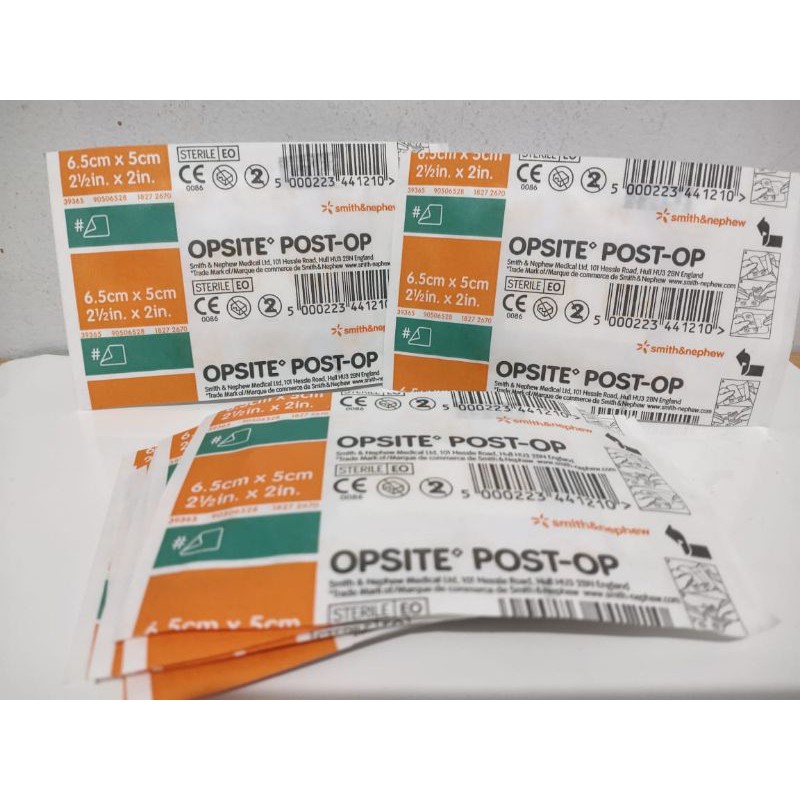 

OPSITE POST OP 6.5 CM X 6.5 CM TERMURAH!!!