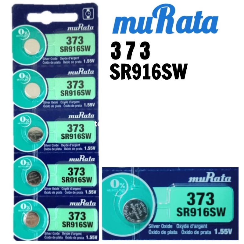 Baterai batre  jam tangan 916/373 murata original