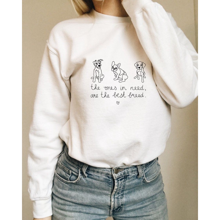 SWEATER UNISEX THE ONE IN NEED - ATASAN TEBAL PREMIUM