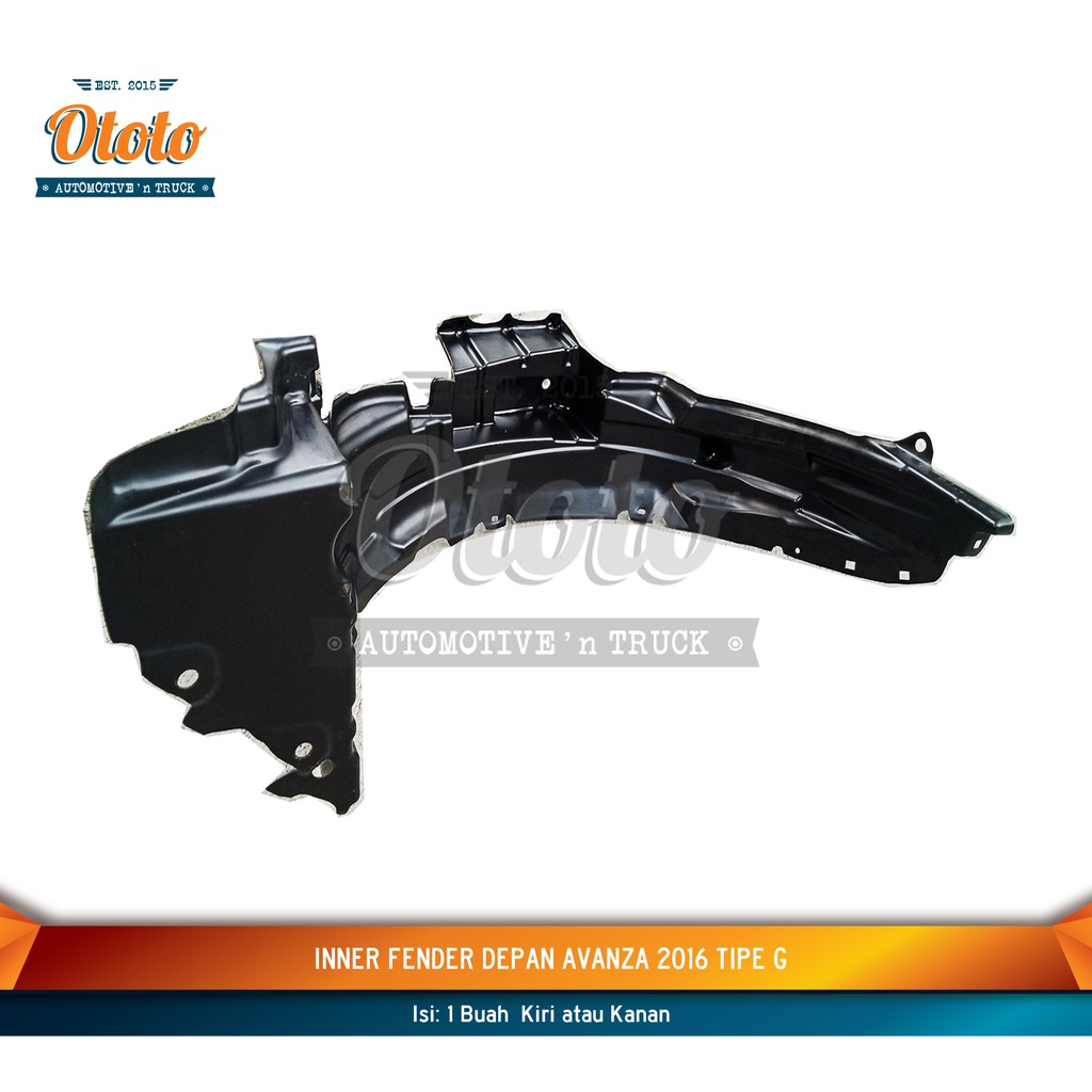 Inner Fender Depan Avanza 2016 Tipe G