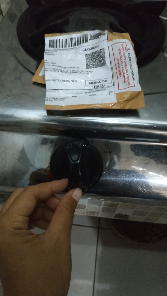 Knop Ring Model Kompor Umum Quantum Rrt Mls Dll Ori Quality / Sparepart Tombol Putaran Kompor Gas