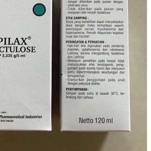 Opilax Sirup 120 ml - Pelancar Sembelit - Lactulose 3.335 g