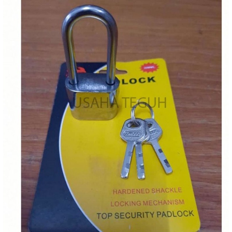 Gembok Rumah / Gembok Pagar / Gembok Leher Panjang 30mm