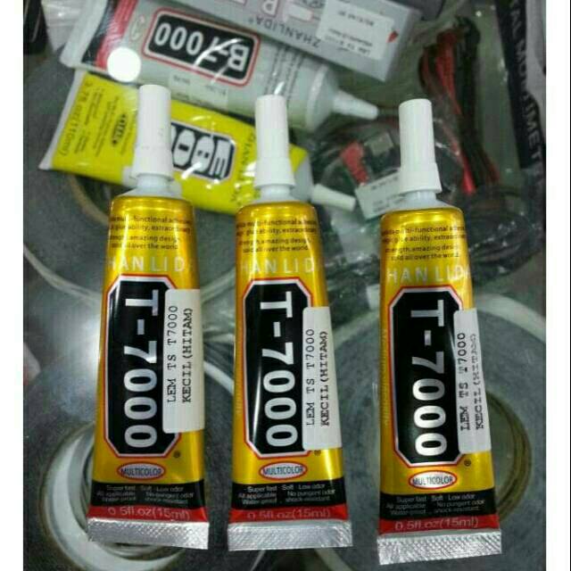 

LEM TOUCHSREEN T7000 15ML HITAM LEM LCD TOUCSHREEN HANDPHONE