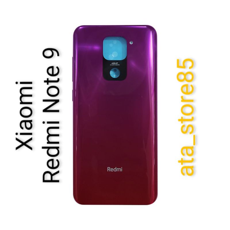 Backdoor Xiaomi Redmi Note 9 | Redmi Note9 Backdor Backover BC Back Casing Kesing Housing Tutup Belakang Baterai Original