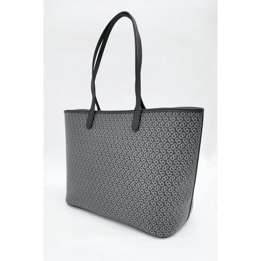 IZZY SLING BAG CANVAS TOTE BLACK BEIGE PURSE BLACK SAGE BS BUTTONSCARVES