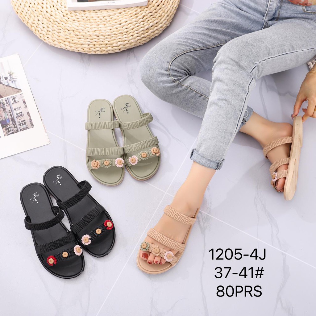 Sandal Jelly Import Wanita PRILLY Tali 1205 - F