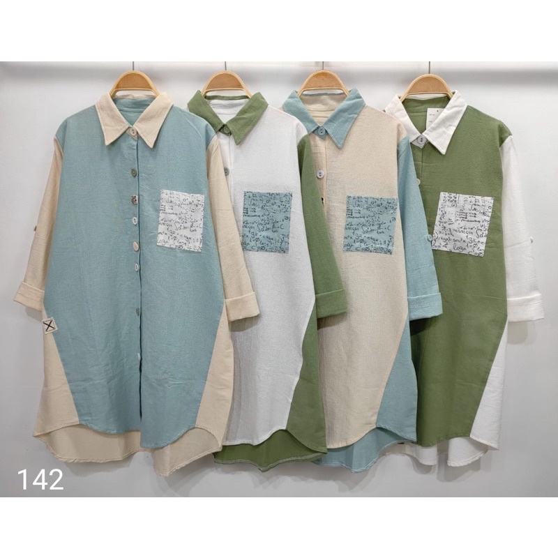 Kemeja dres lubana tunik 142