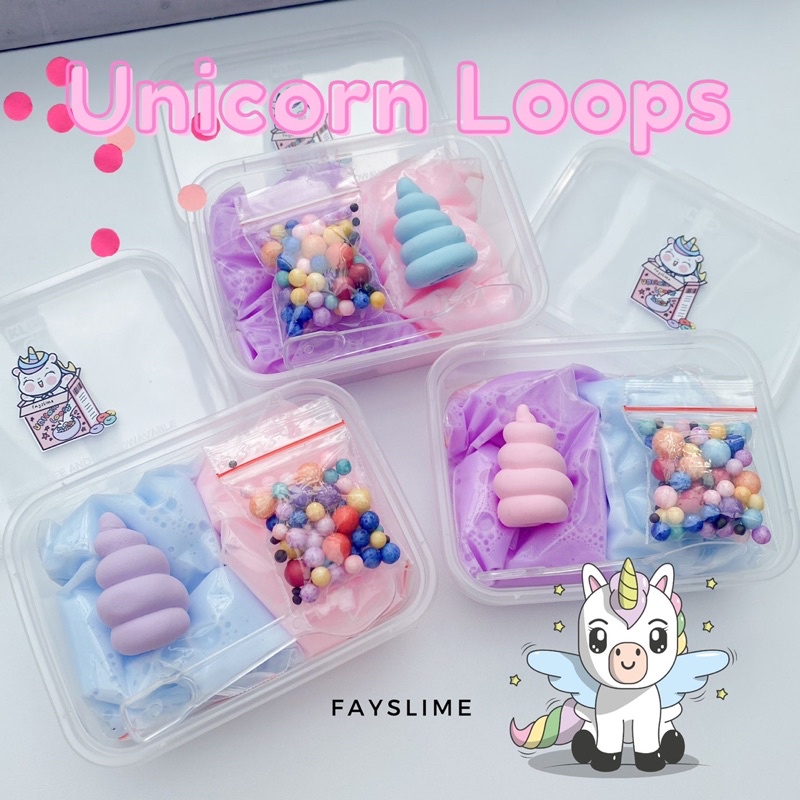 Unicorn loops slime