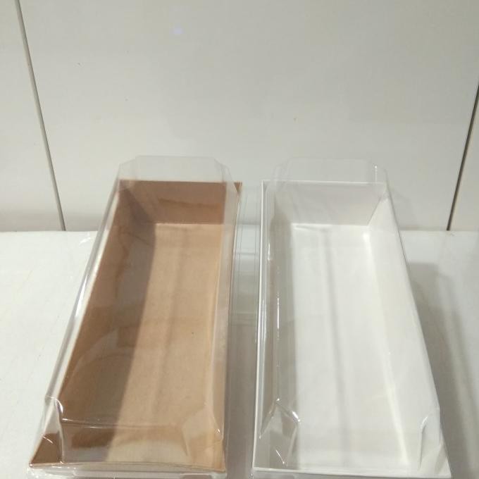 

Produk Unggulan] Paper Bread Cake Box / Packaging Kotak Roti Kue - Putih