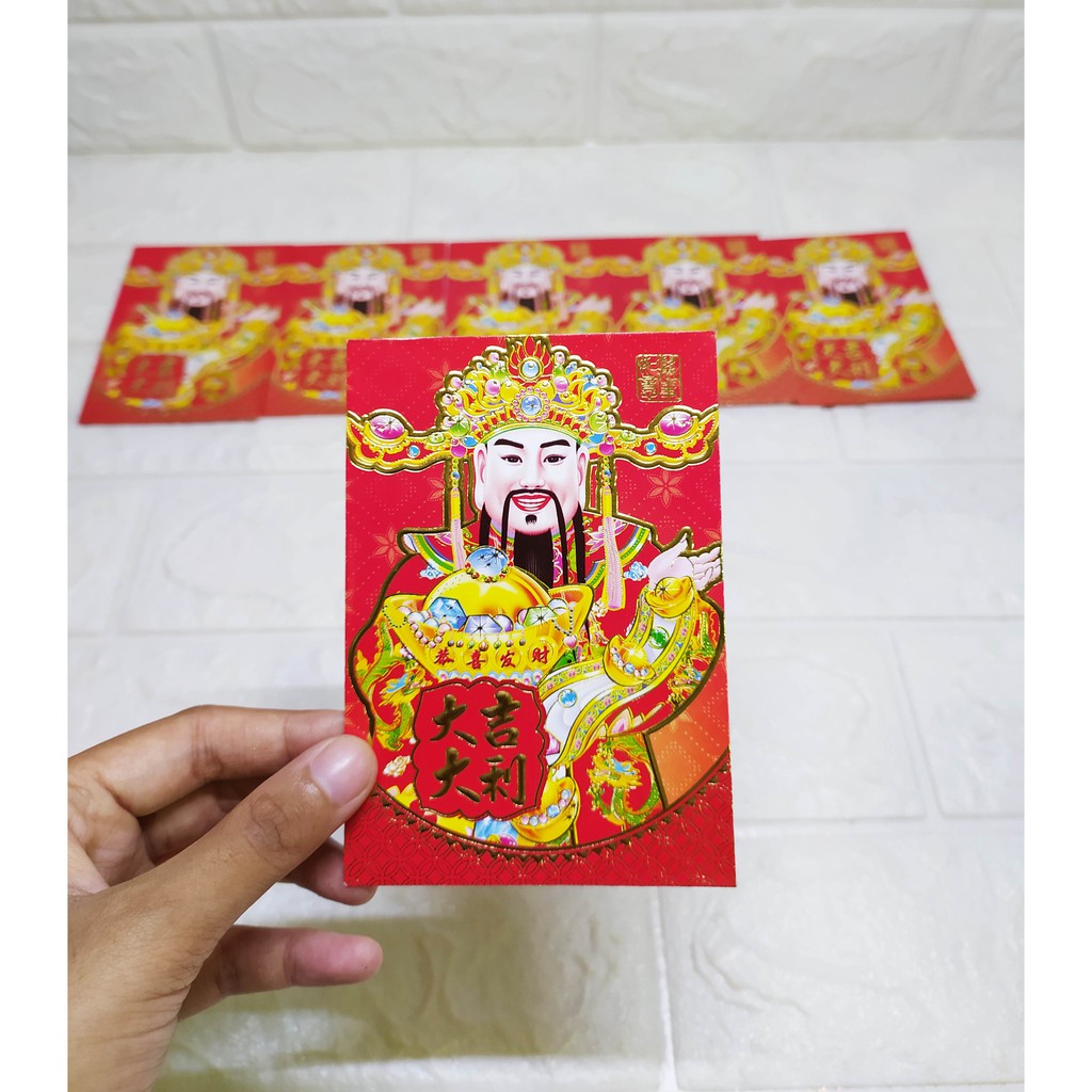 Angpao Dewa Rejeki Pembawa keberuntungan - Angpao