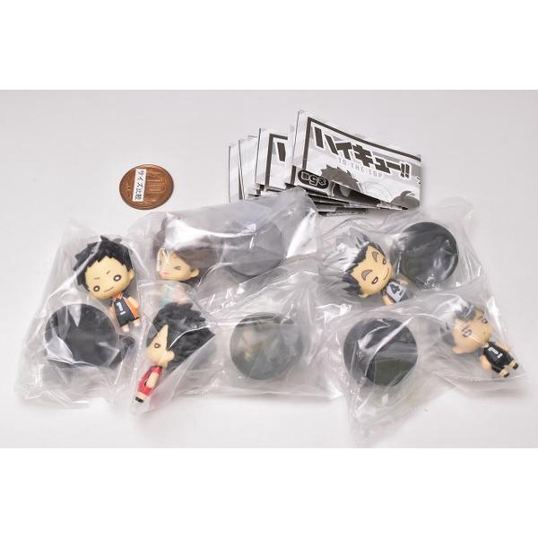 Figure Haikyuu Nitotan Chiby Version set 5 pcs Mascot Captain