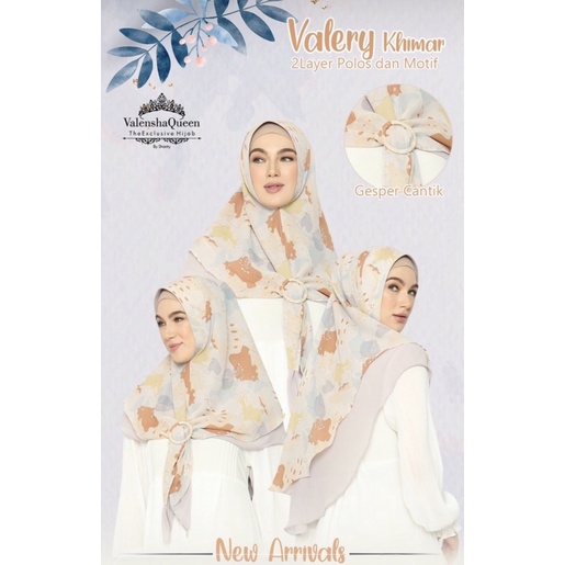 VALENSHA | Khimar VALERY MOTIF GESPER