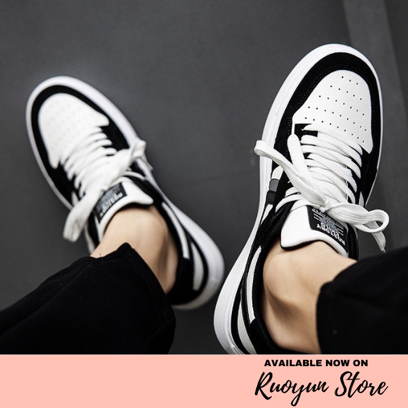 RYX - Simple Shade Sepatu Sneakers Pria Fashion Casual (No Box) - Ori Import