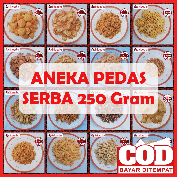 

CEMILAN PEDAS HOT TERLARIS 250 GRAM ENAK / CAMILAN / SNACK / MAKANAN RINGAN - CIKIPEDIA