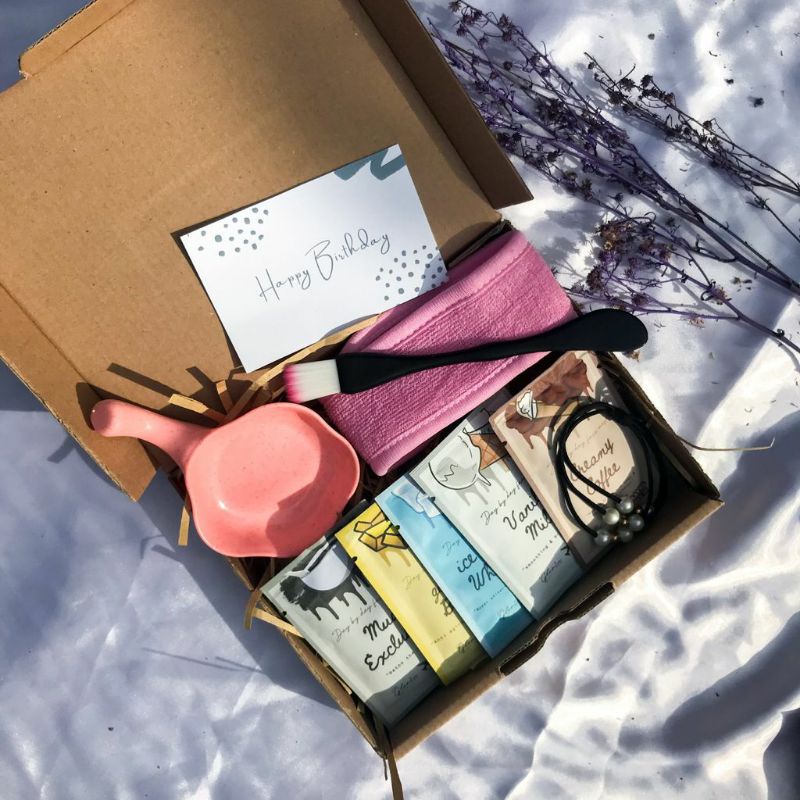 G-2300[MASK] KADO ULANG TAHUN/KADO WISUDA/KADO SEMPRO/HADIAH ULANG TAHUN/GIFT BOX MASKER