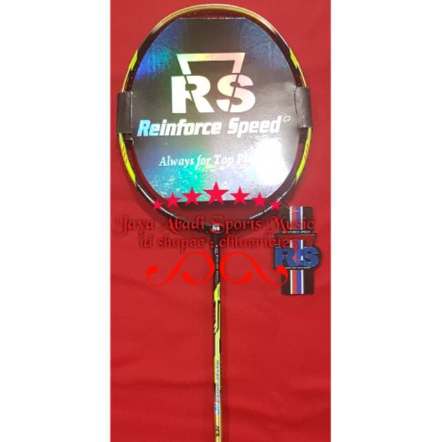 Raket Badminton Bulutangkis RS Metric Power 12 + bonus kaos senar MP 12 100% Original