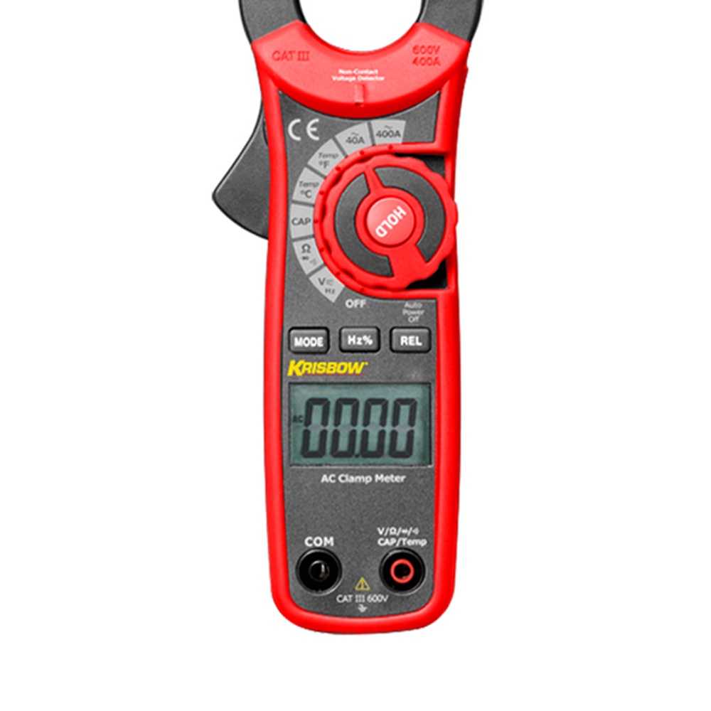 Tang Ampere Krisbow Clamp Meter AC 400A