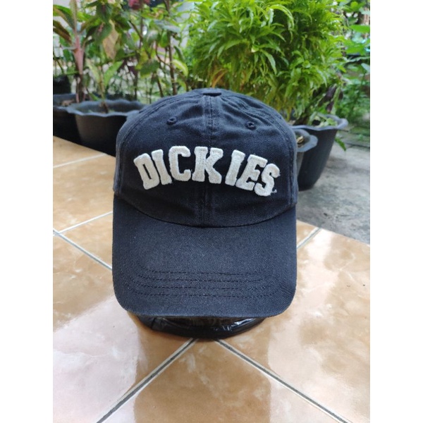 Topi caps dickies leather strap