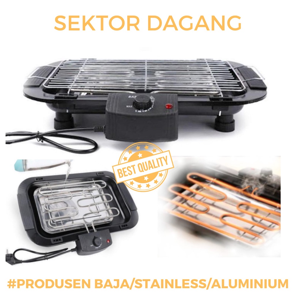 ALAT PANGGANG ELEKTRIK LISTRIK BBQ GRILL ELECTRIC / BARBEQUE GRILL PAN