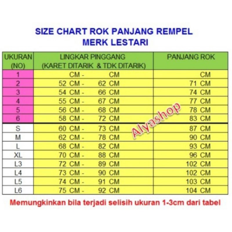 Seragam Sekolah Rok Merah SD Rempel Panjang Merk LESTARI