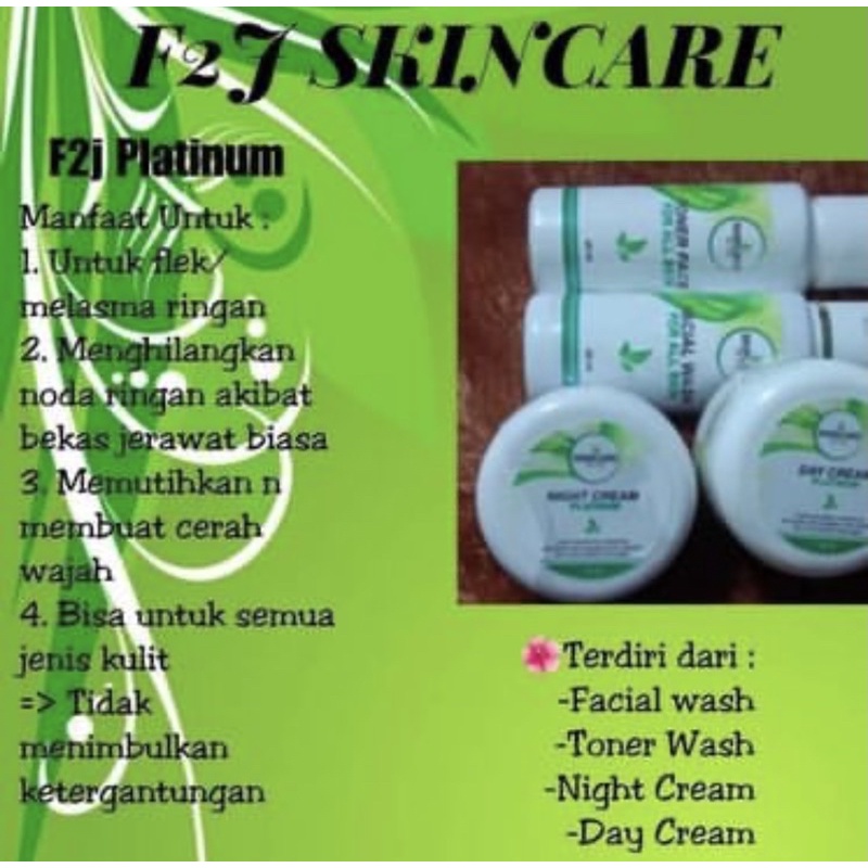 [Free Gift] SKINCARE F2J/EXLUSIVE/PLATINUM/ACNE-3