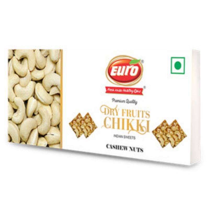 

EURO DRY FRUITS CHIKKI CASHEW NUT 35 gram