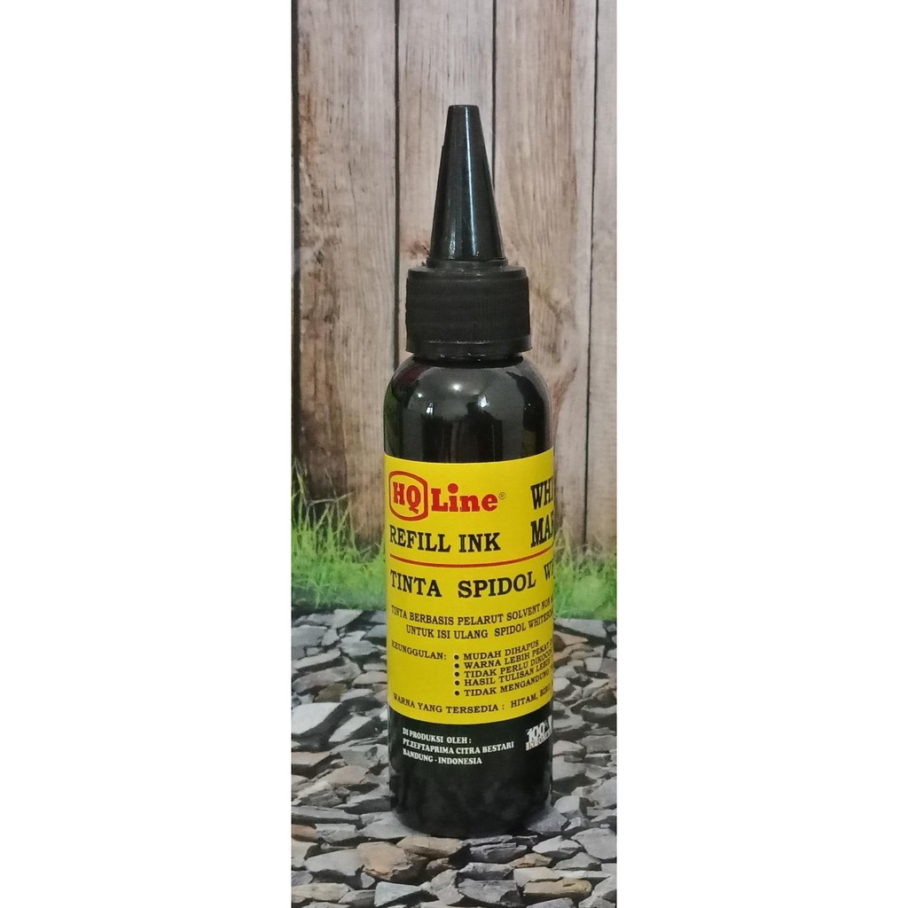 

Isi spidol white board HQ Line isi 100 ml - HITAM
