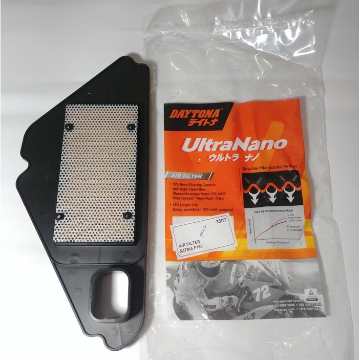 FILTER UDARA NANO RACING SUZUKI SATRIA FU 150 MERK DAYTONA