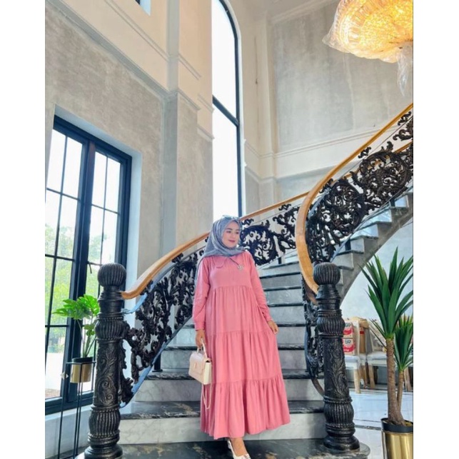 Baju Muslim Wanita Gamis YUNA DRESS 1PCS by Journey Original Terlaris