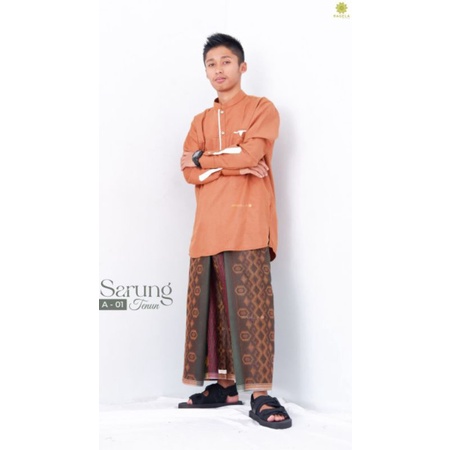 PO Sarung tenun motif kekinian original by Ragela hijab/sarung tenun Polyester terbaru