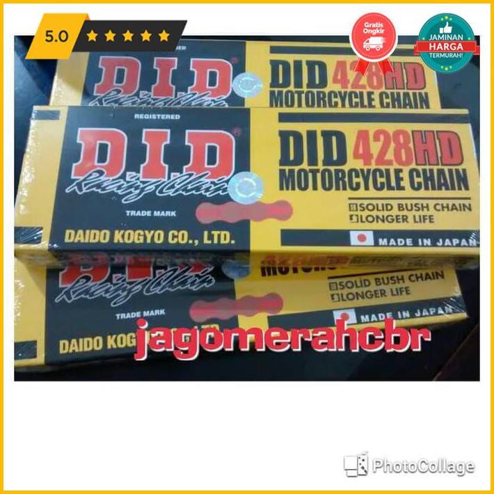 Sparepart Motor Gear Set Sss Rantai D.I.D Untuk Cbr 150 R (Cbu/Lokal) Cb 150R Mega Pro Premium