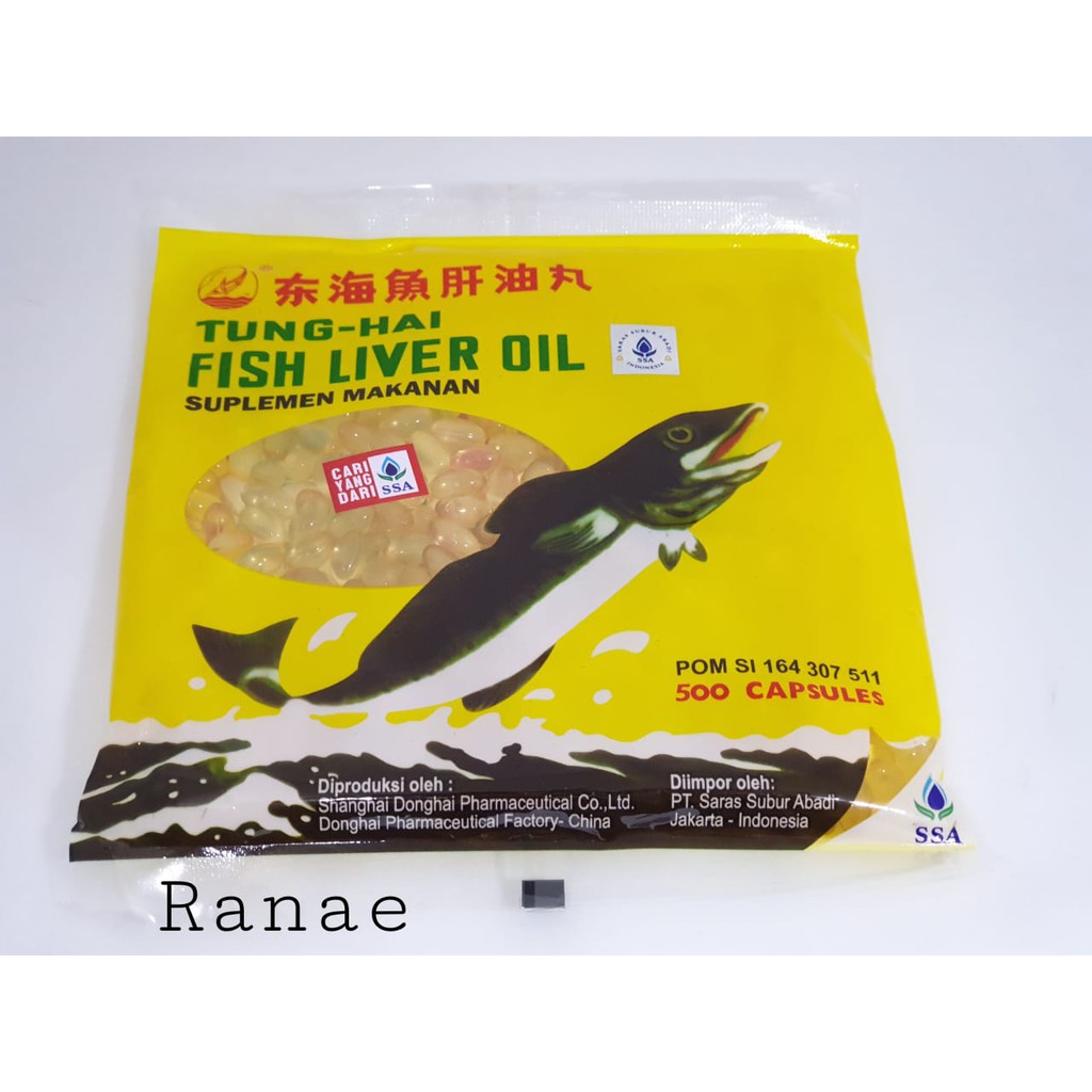 Tunghai minyak tunghai fish oil (kapsul)