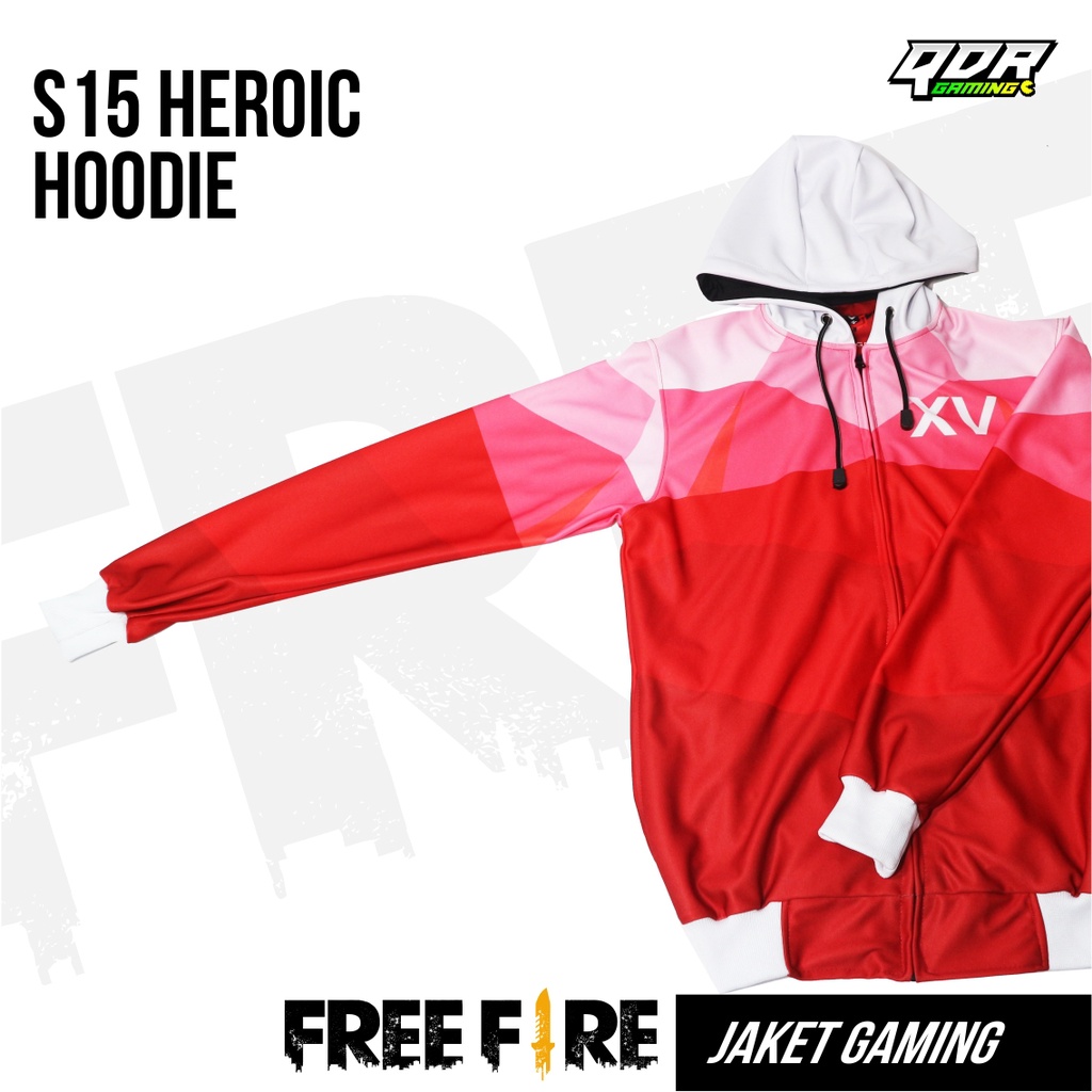 Jaket Gaming Hoodie FF S15 Qdr Gaming | Shopee Indonesia