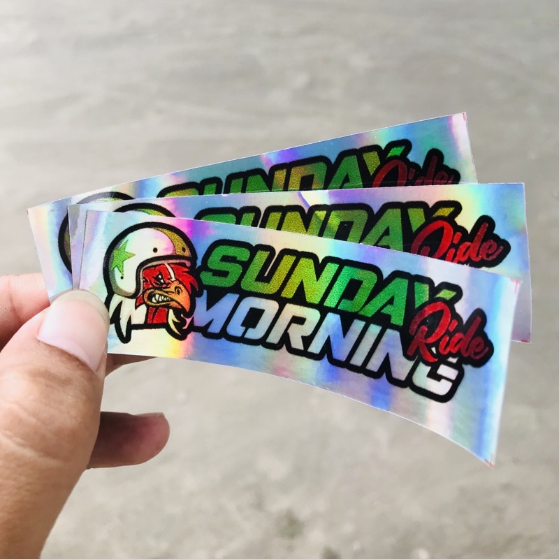 Stiker Racing Herex Hologram - Sunmori Ayam Balap