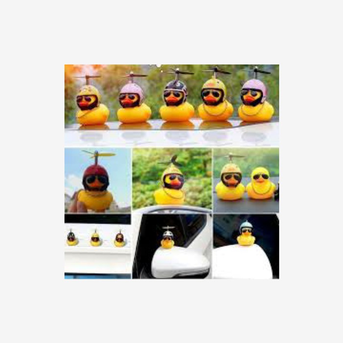 Duck Troop Toy Helm Truck Mainan Bebek Helmet Led