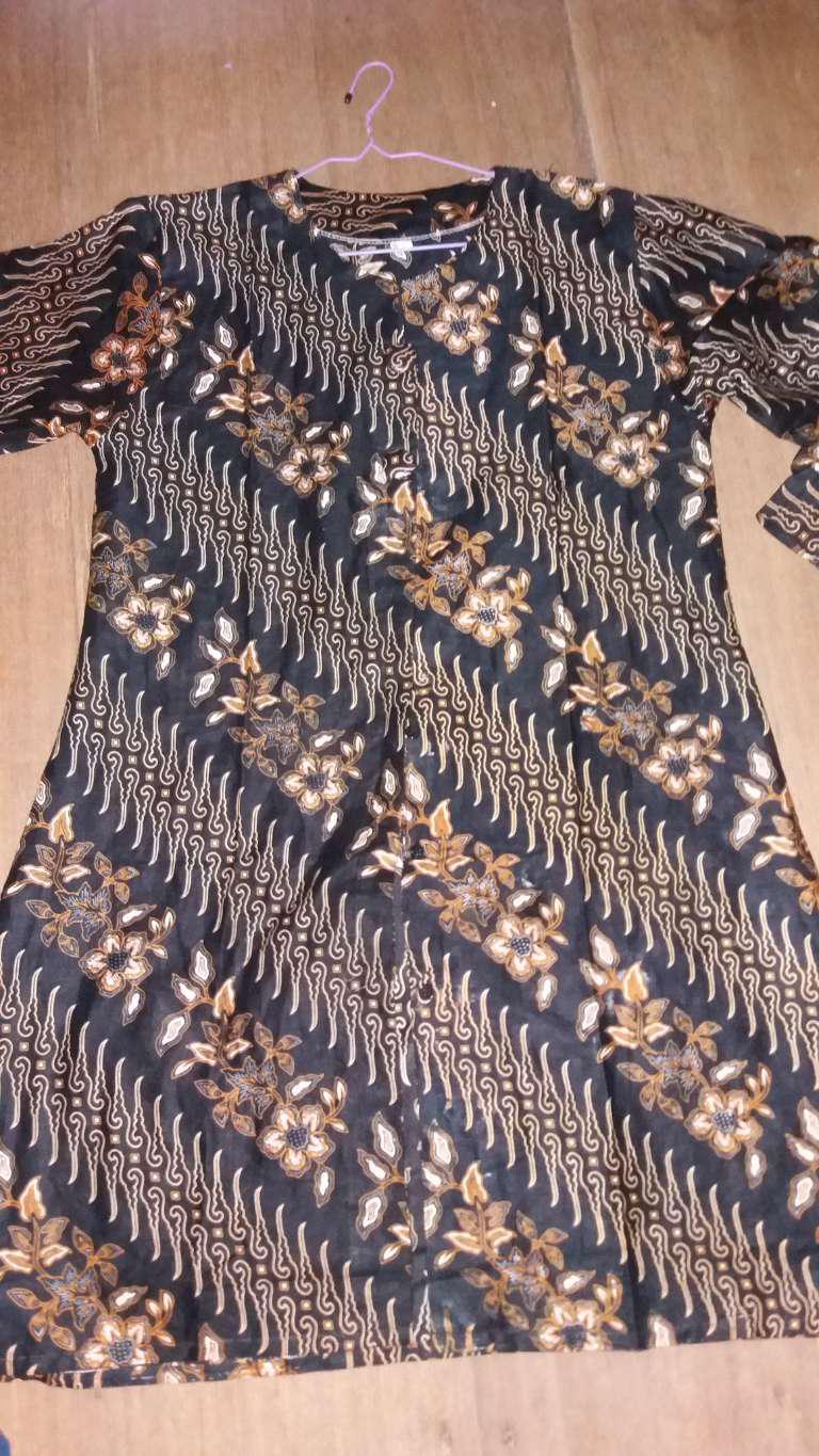 Terlaris Serut Genes Jelita Tunic Navbor Yelbor Whitbor Creambor Tunik Batik Modern Hrb030 Dolbi Dob