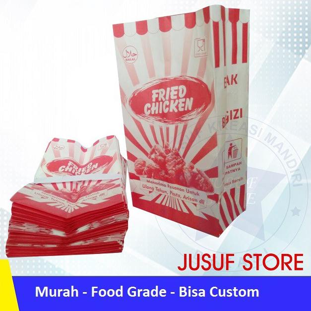 

Kantong | paperbag fried chicken isi 250 pcs