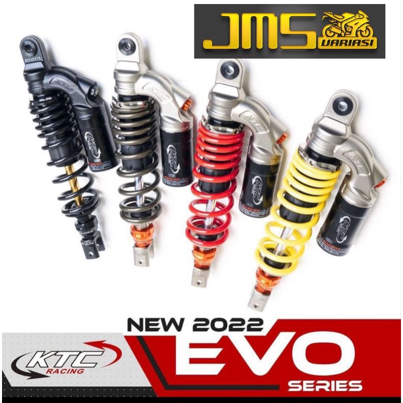 shock shockbreaker ktc racing original Evo tabung atas 310/330mm Mio Mio m3 Mio z125 xeon vario110/125/150/160 lexi freego genio Scoopy beat fi beat deluxe fazzio gear125