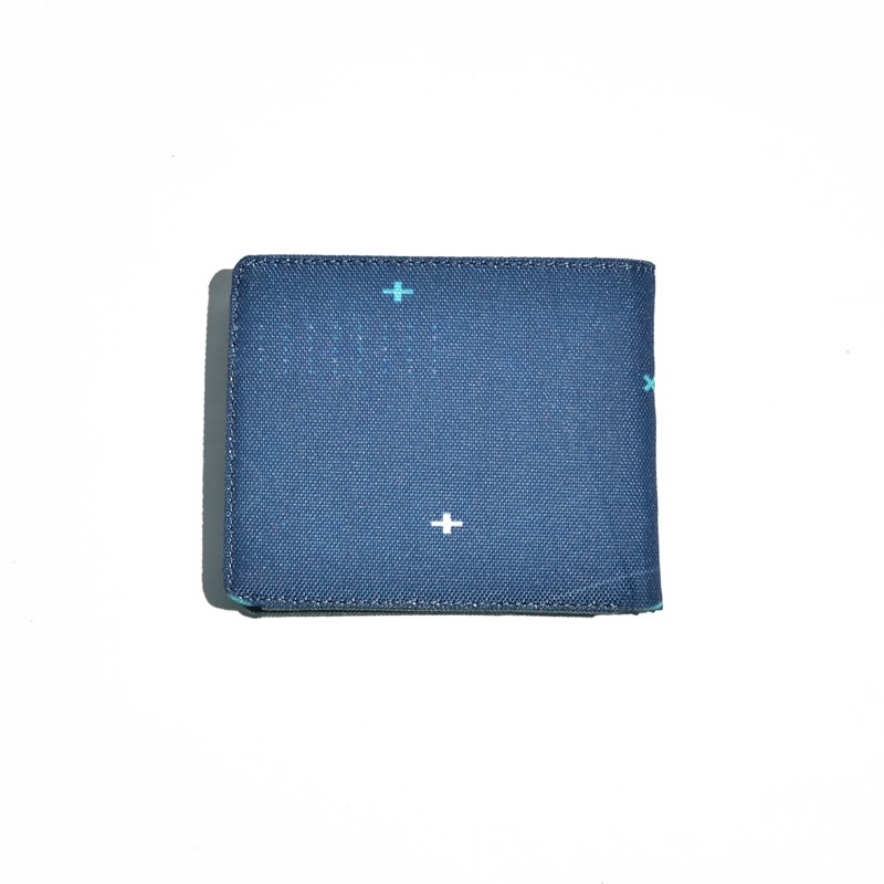 Luis Midnight Steel - Dompet lipat pria dompet kartu cowok donpet cardholder koin  2 in 1 Dinamican Supply