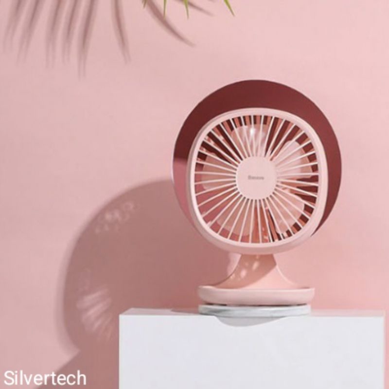 SILVERTECH BASEUS Pudding Shaped Fan USB, Kipas portebel