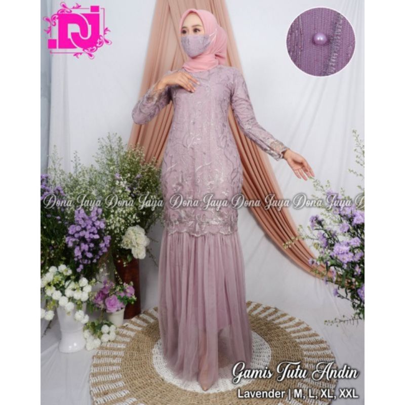 REALPICT GAMIS ORIGINAL/GAMIS TUTU ANDIN/DRESS MODERN