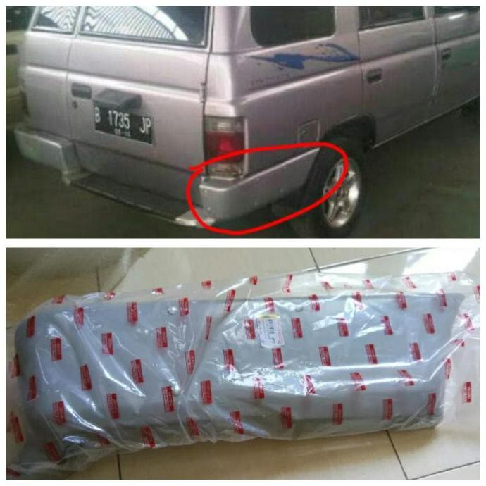 kuping sepatu bemper belakang kanan panther kotak MURAH