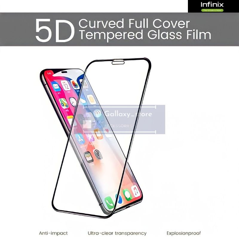 TG TEMPERED GLASS INFINIX FULL 5D / ANTI GORES / PELINDUNG LAYAR 5D FULL ALL TYPE INFINIX S4 SMART 3 PLUS SMART 5 ZERO 8 HOT 8 HOT 9 NOTE 7 NOTE 7 LITE 11 play HOT 11 hot 11s note 11 pro hot 11 hot 12 play 7 6+ Note 12i Hot 30 pro 20 12 5G play 20s 20i