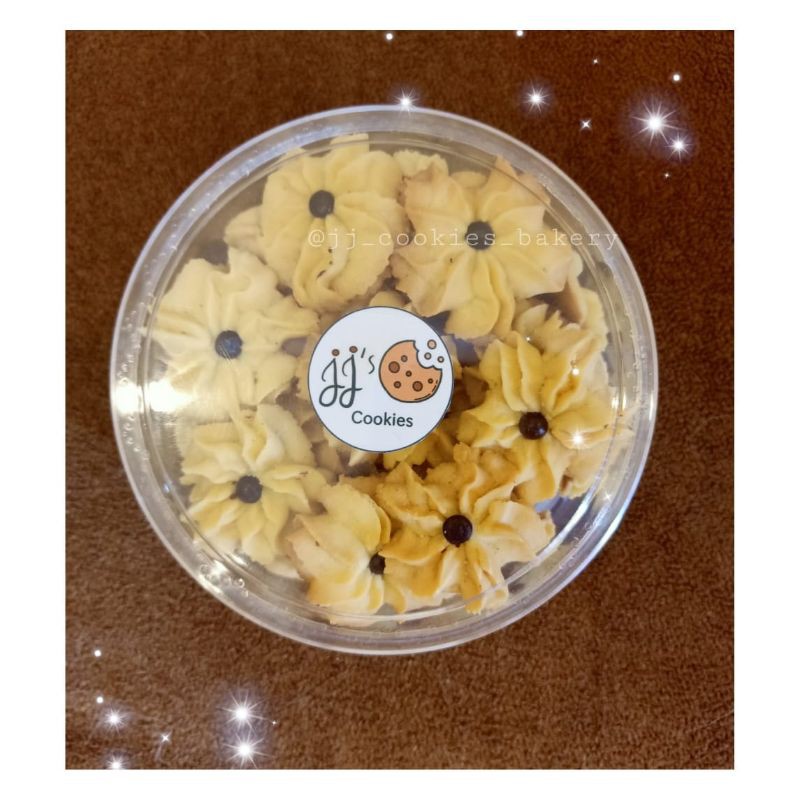 Kue kering semprit mawar hampers lebaran Semprit Mawar Jadul