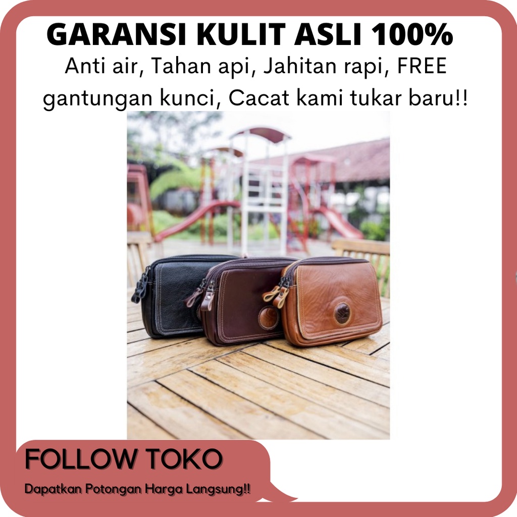 Tas Kulit Wanita Alona Hera Waistbag