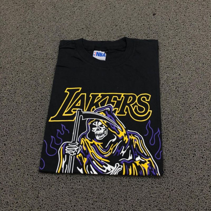 KAOS LAKERS HIGH QUALITY CASUAL HYPE FASHION PRIA