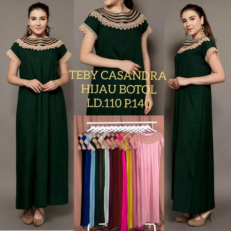 DASTER RENDA TEBBY CASANDRA POLOS / DASTER RENDA MURAH