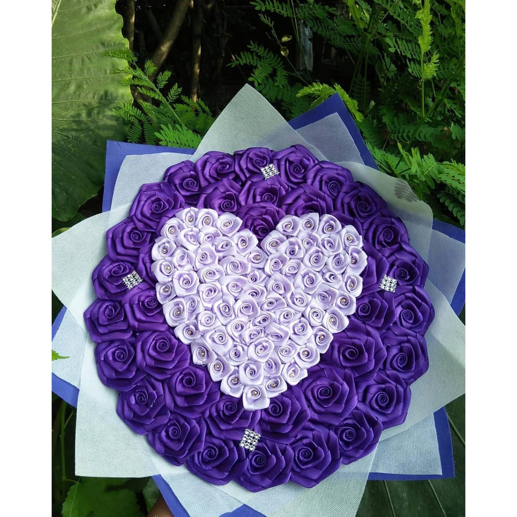 Buket Bunga Satin / Buket Wisuda / Buket Murah / buket jogja / buckt bunga